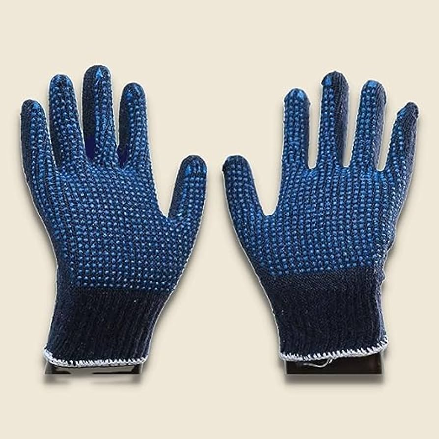 PVC Dotted Cotton Gloves